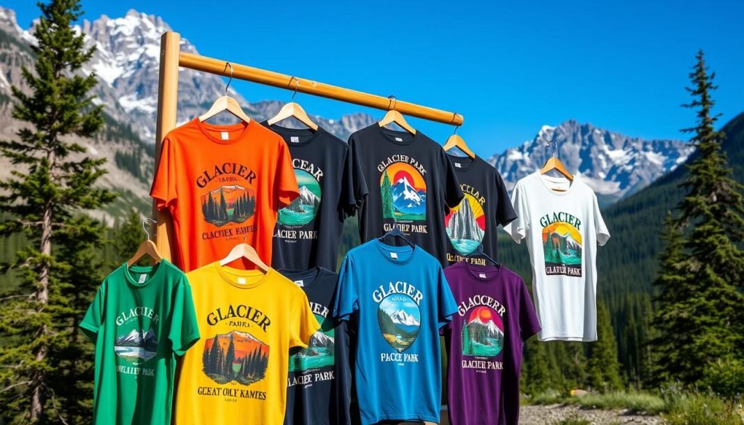 glacier park t shirts