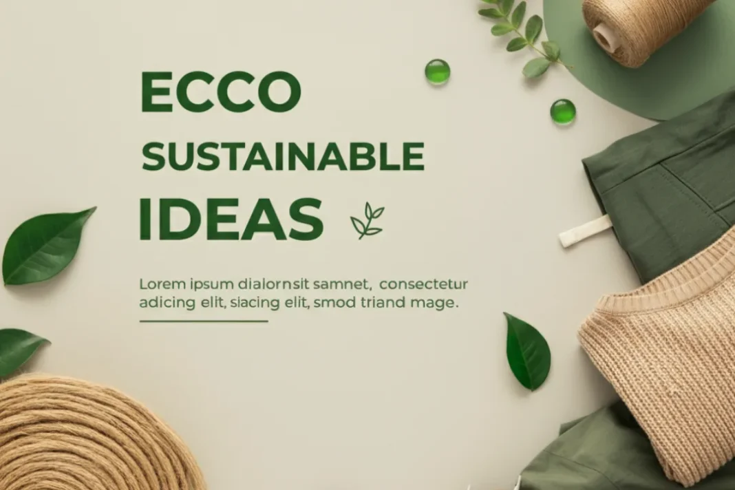 Sustainable fashion ideas