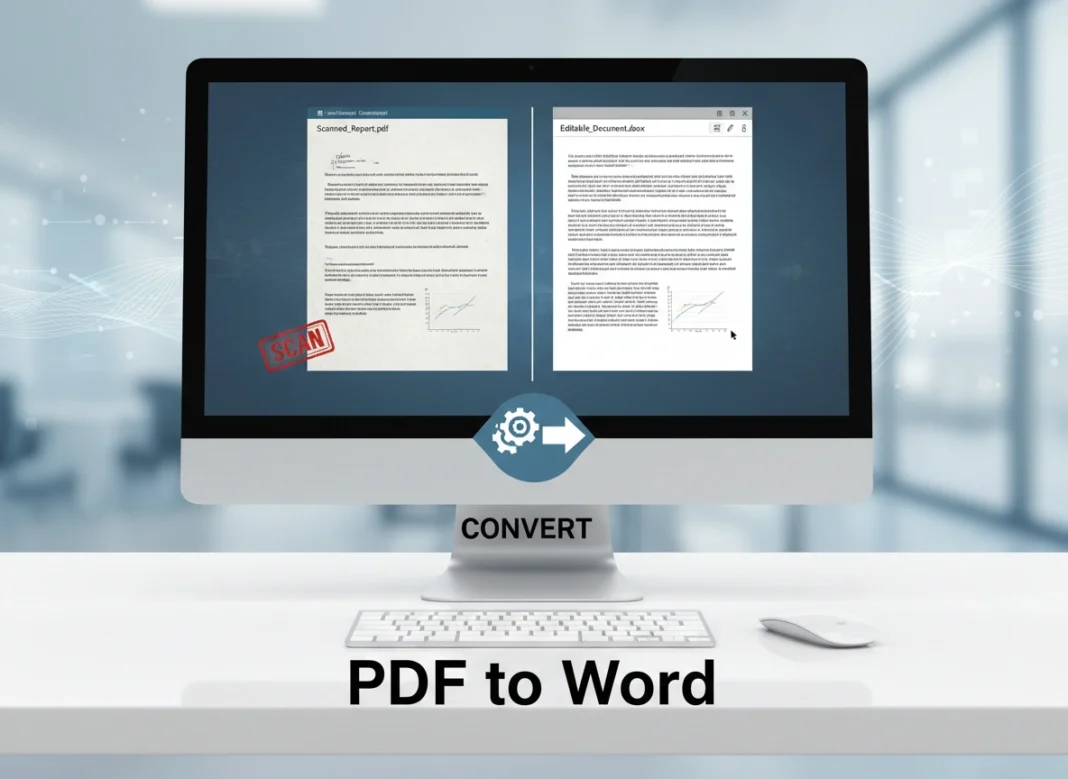 How to Convert Scanned PDFs to Editable Word Documents