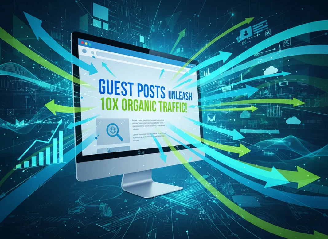 How Guest Posts Drive Massive Organic Traffic