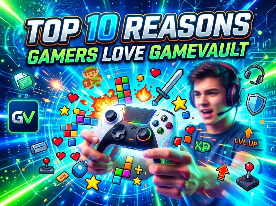 Top 10 Reasons Gamers Love Gamevault