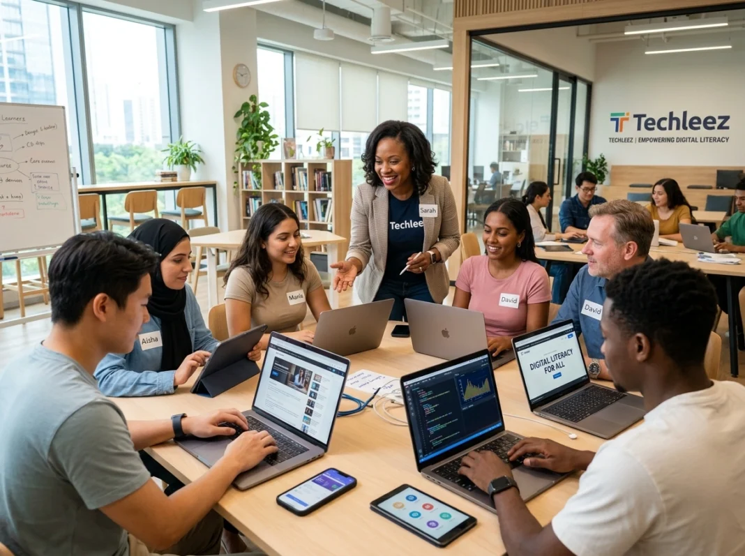 How Techleez Promotes Essential Digital Literacy Skills